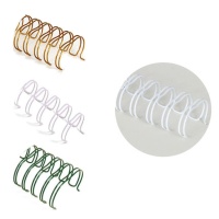 Espirales para encuadernar de colores de 16 mm -Artis decor - 2 unidades