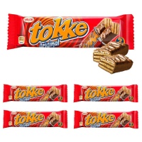 Tokke de chocolate con leche y arroz inflado - Valor - 5 unidades