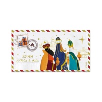 Servilleta de Reyes Magos de 20 x 11 cm - 20 unidades