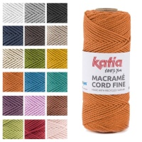 Macramé Cord Fine de 2,5 mm - Katia - 220 gr