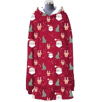Manta sudadera de Papá Noel