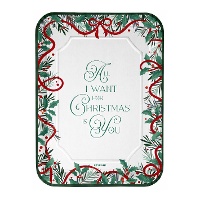 Bandeja de 34 X 25 cm de All I want for Christmas is you - 2 unidades
