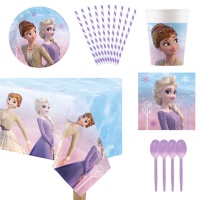 Pack para fiesta de Frozen - 8 personas