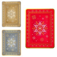 Bandeja de estrella de Navidad de 25 x 34 cm - Maxi Products - 1 unidad