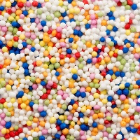 Sprinkles de perlas mini de colores de 86 gr - Carmencita