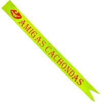Banda de Amigas cachondas amarilla