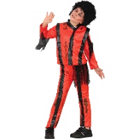 Disfraz de cantante zombie para niño