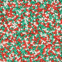 Sprinkles de perlas mini de colores navideños de 80 gr - FunCakes