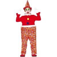 Disfraz de payaso barrigón para niño