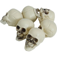 Calavera de 6 cm - 6 unidades