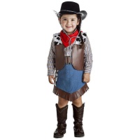 Disfraz de vaquera cowboy para niña