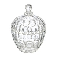 Bombonera de 11,5 x 10 cm de cristal