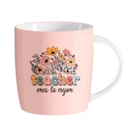 Taza de 350 ml Teacher eres la mejor