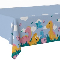 Mantel de Dino Friends de 1,20 x 1,80 cm