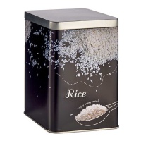 Tarro de 16 x 10,5 x 10,5 cm Arroz de metal