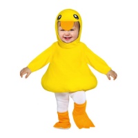 Disfraz de pato amarillo para bebé