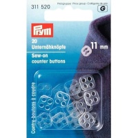 Contra botones de 1,1 cm para coser - Prym - 20 undiades