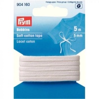 Cinta de 0,5 cm de algodón suave - Prym - 5 m