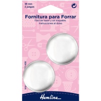 Fornitura para forrar botones de 38 mm - Hemline - 2 unidades