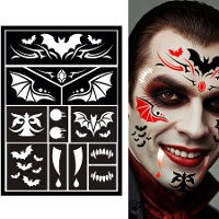 Plantilla de maquillaje de vampiro