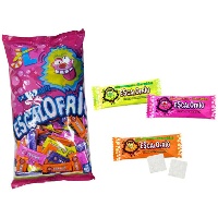 Escalofríos de caramelo efervescente de sabores - 300 unidades