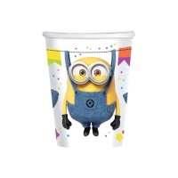 Vasos de los Minions party de 250 ml - 8 unidades