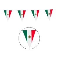 Banderín de México de triángulo de 10 m