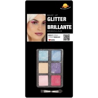 Paleta de maquillaje brillante