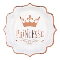 Platos de Princesse de 21 cm - 11 unidades