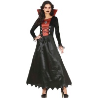 Disfraz de vampiro oscuro para mujer