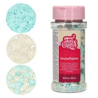 Sprinkles de copos de nieve de 50 g - FunCakes