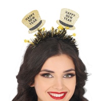Diadema de gorros de Happy new year