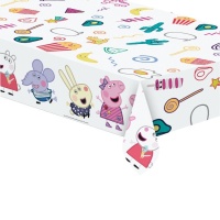 Mantel de Peppa Pig y George de 1,8 x 1,20 m