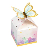 Cajas de Butterfly Shimmer de 12,7 x 10,1 cm - 8 unidades
