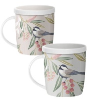 Taza de 350 ml Pájaros con filtro - DCasa - 1 unidad