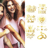 Tatuajes de temporales Bride to be