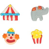 Figuras de azúcar de Circo - 8 unidades