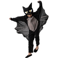 Disfraz de murciélago con capucha infantil