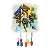 Piñata de Tortugas Ninja 33 x 28 cm
