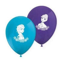 Globos de látex de Frozen de 23 cm - Procos - 8 unidades