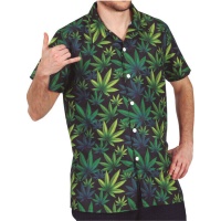 Camisa disfraz de marihuana para hombre
