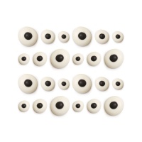 Sprinkles de ojos de 3 tamaños - Decora - 30 unidades