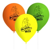 Globos de látex de La Granja de Zenon de 27 cm - 8 unidades