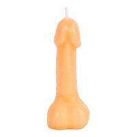 Vela en forma de pene