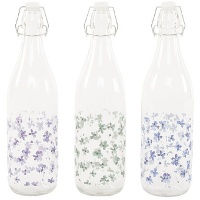 Botella de 1 L de flores pequeñas - 1 unidad