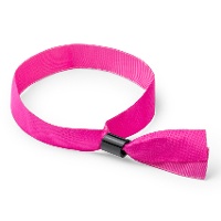 Pulsera de tela con cierre de seguridad de 1,5 cm - 50 unidades