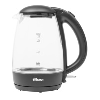 Hervidor eléctrico de agua 1,7 L transparente - Tristar WK3400