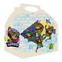 Caja de cartón de Tortugas Ninja - 12 unidades