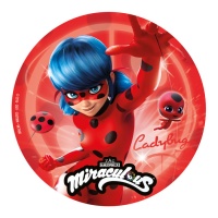 Oblea comestible de Ladybug Zero de 15,5 cm