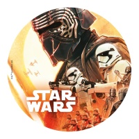 Oblea comestible de Star Wars Kylo Ren - 20 cm